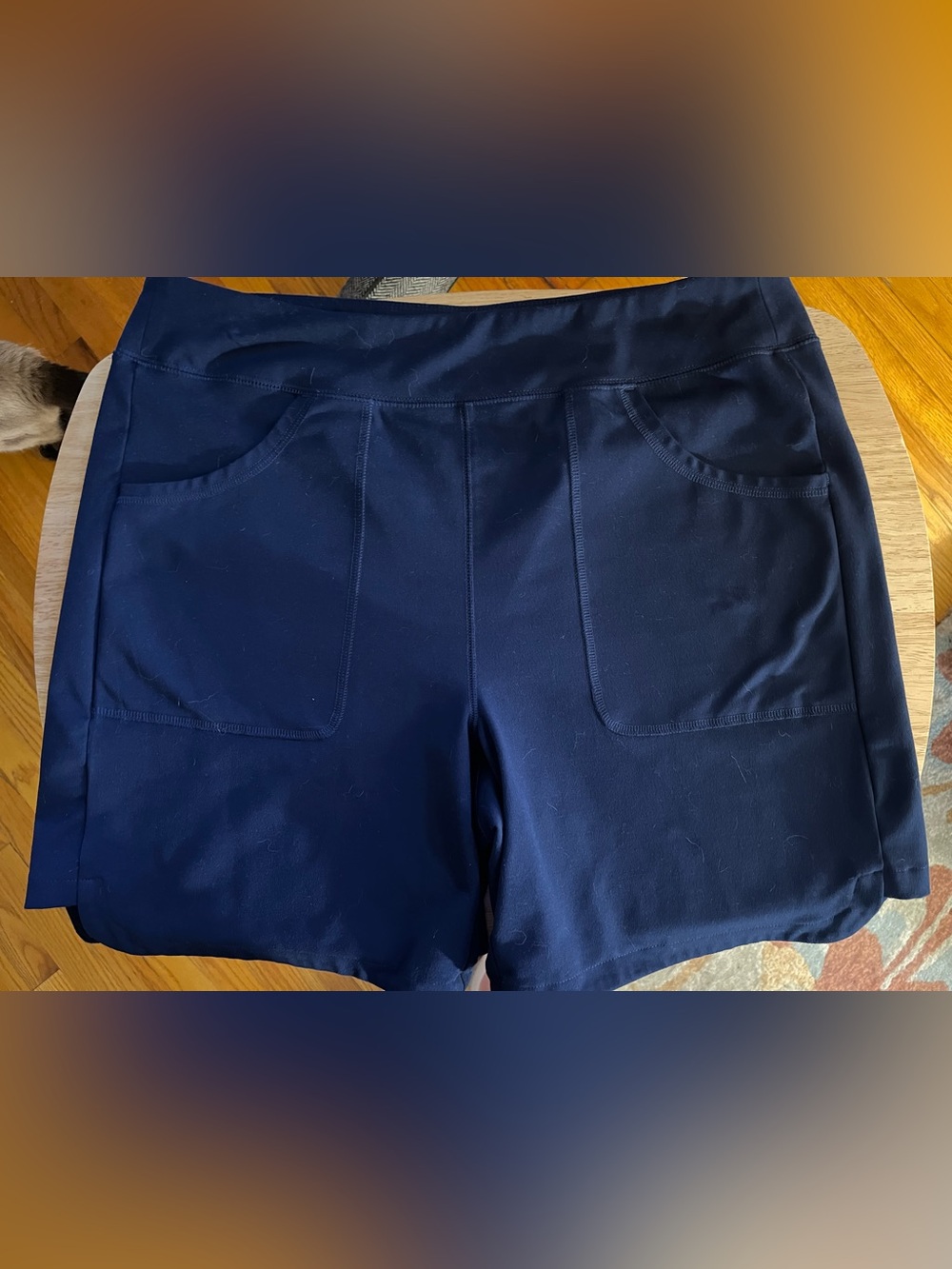 Lands' End Navy Blue Women's Shorts